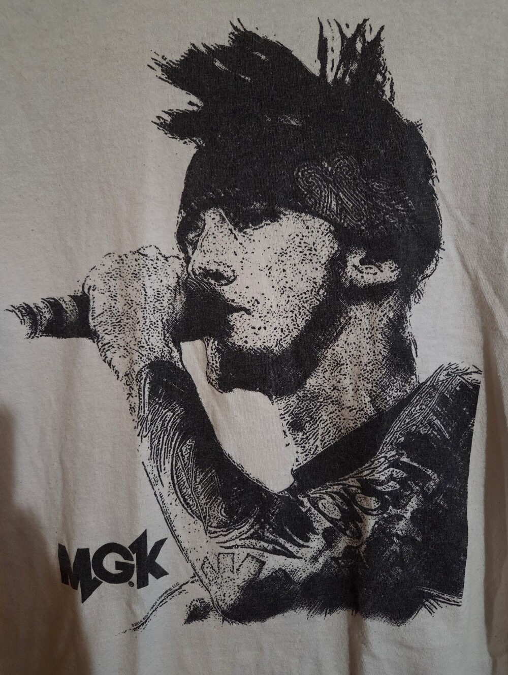 Machine Gun Kelly Rare 2012 Lace Up Tour Vintage Authentic MGK T-Shirt Size M